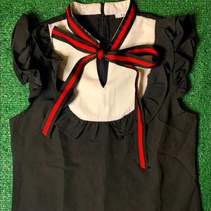 Blouse with Bow